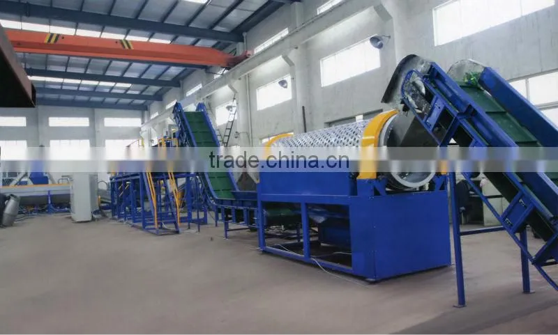 PET bottle flake recycling line