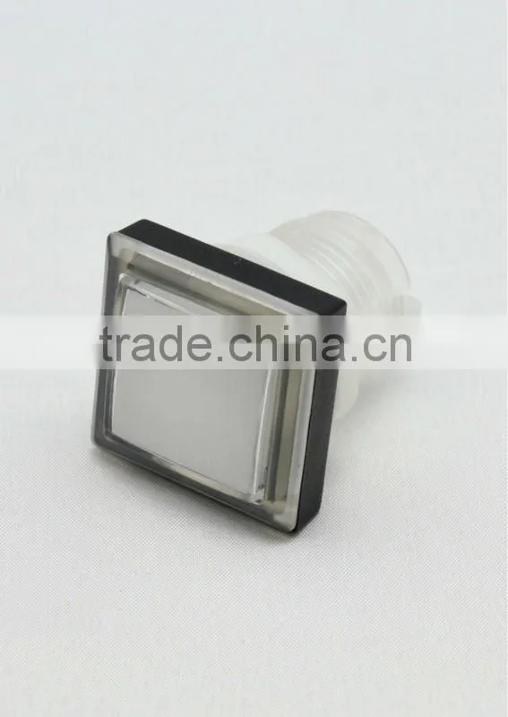 33mm square LED push button switch arcade game machine push button
