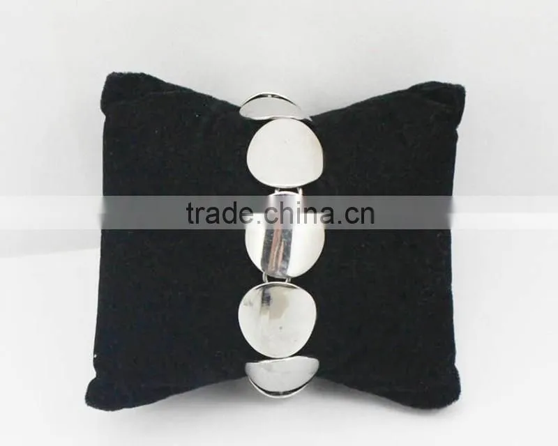 Factory Wholesale Silver Metal Chain Stainless Steel Bracelet