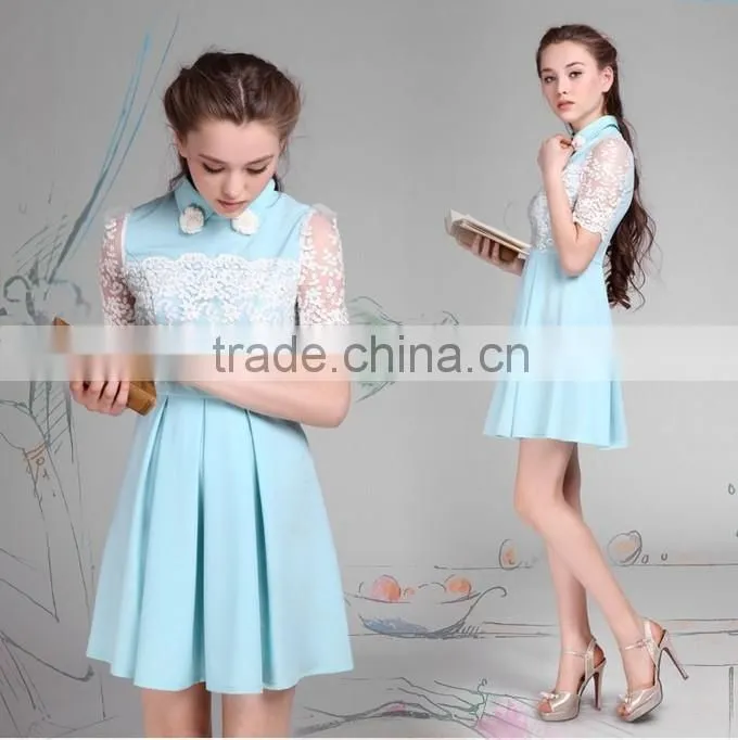 2015 Custom Design Elegant Very Cute Summer Dresses for Women
