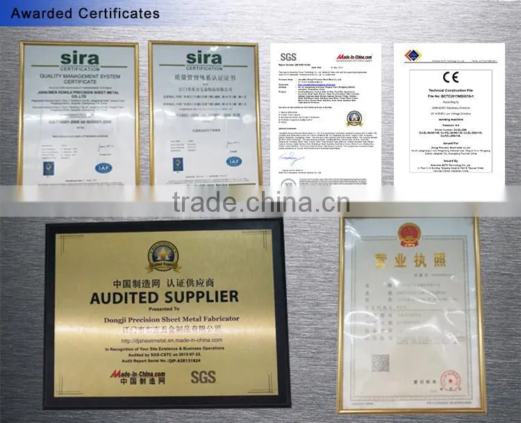 sheet metal fabrication/metal processing/metal fabrication process