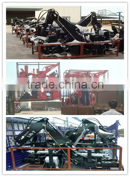 tractor digging machine 3 point hitch backhoe attachment