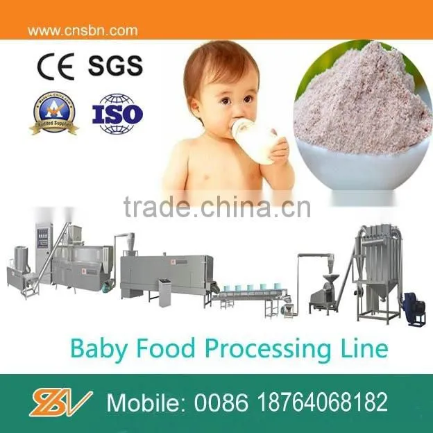 High Yield Nutritional Baby Food Machine Processing Equipment
