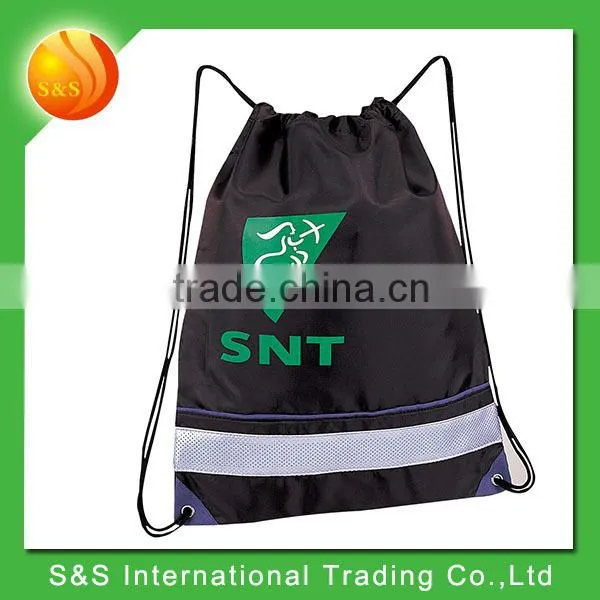 Mono tech cheap promotionan polyester drawstring bag