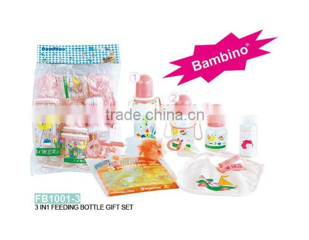 FB1001-3 cheap Bambino new baby feeding bottle