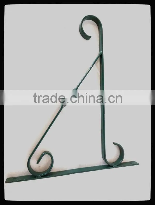 decorative wrought iron garden hanging hook