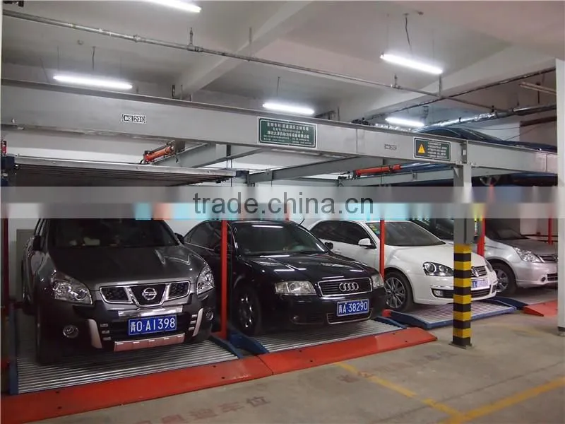 PLC control puzzle car parking system mechanical puzzle car parking lift