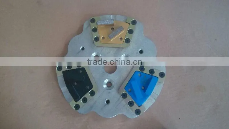 Concrete grinding machine WKG250 three 4 inches blade gasoline engine