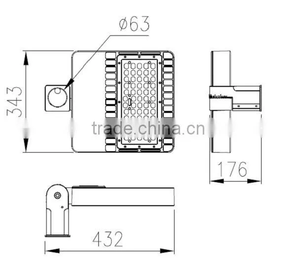 150W IP65 Parking Light