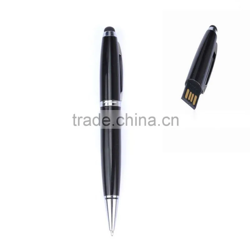 2 in 1 USB pen drive with stylus ball pen for galaxy tab