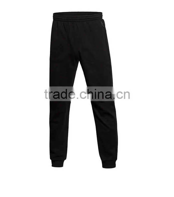 wholesale plain high quality cotton sport pants