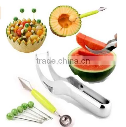 FAQ 2016 Trade Assurance Supplier for Fruit Knife Watermelon Slicer Melon Baller Scoop