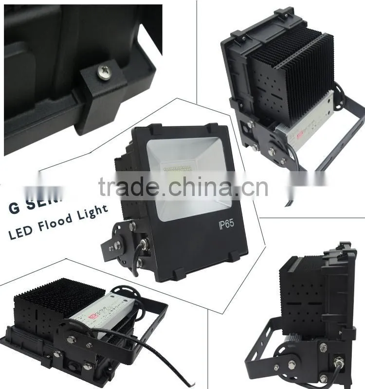 UL DLC 200W LED Flood Light with 5 Years Warranty Heat Dissipation