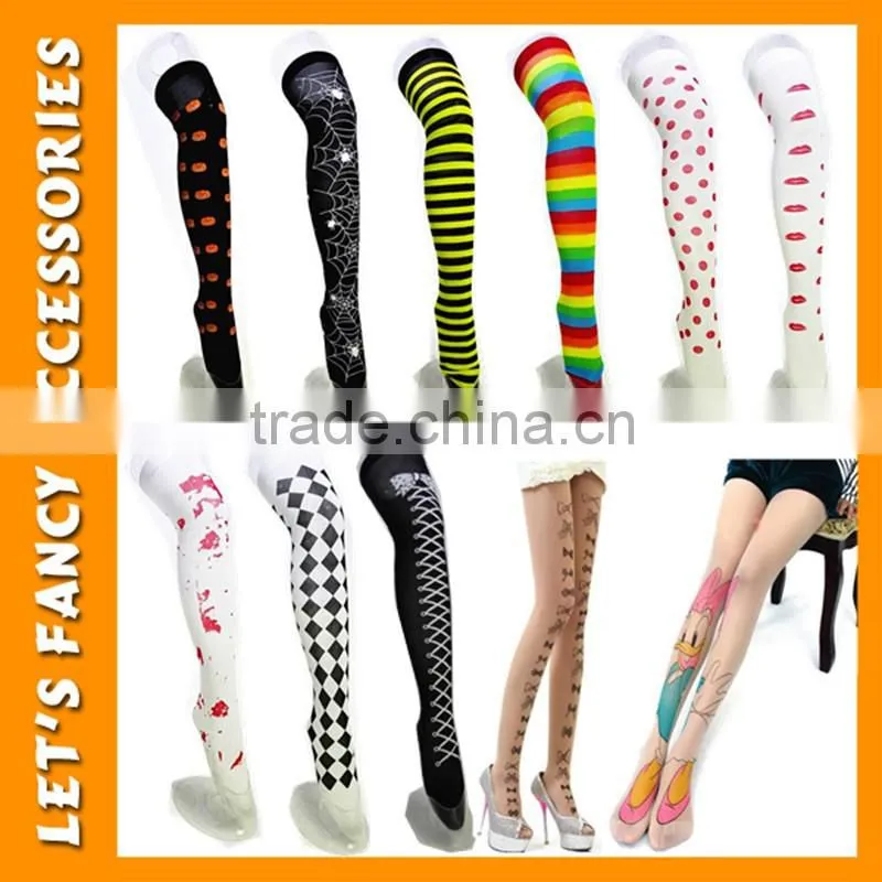 PGSK0186 Party halloween costume nylon stocking sexy lady cosplay accessories Spider web design of stocking