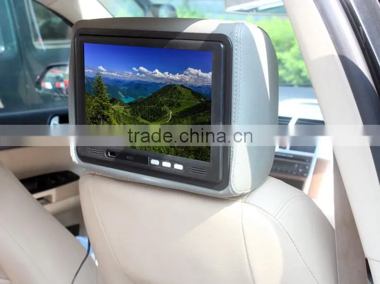 10 Inch Car Headrest LCD Advertising Tablet PC With Customized Software
