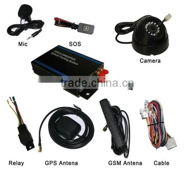mini camera gps gprs gsm vehicle tracking system