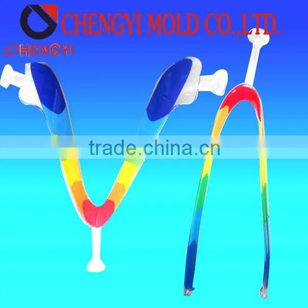 Eco-friendly steel mould gradually changing color pvc strap shoe mould, injection mould,plastic injection mould,mould
