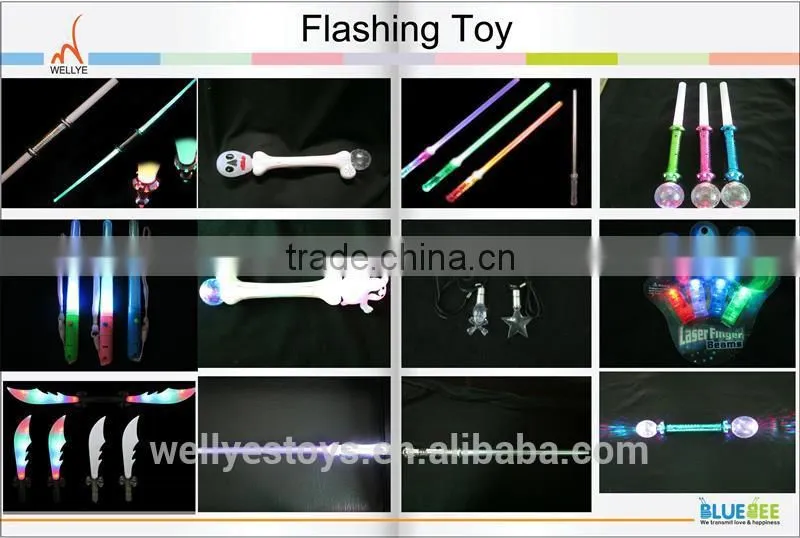 New item party set birthday party set led mobile phone flashing sticker For kids