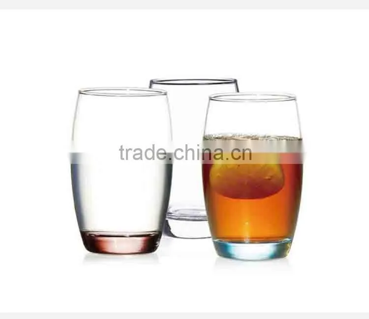 Oval Glass Juice Cup Yogurt Mousse Cup Office Home New Water glass