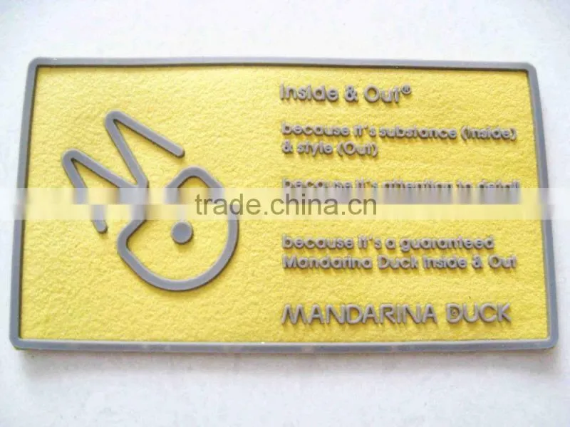 self-adhesive custom leather patch