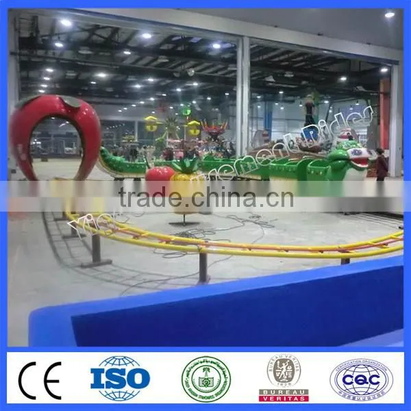 adult rides train set apple worm train ride