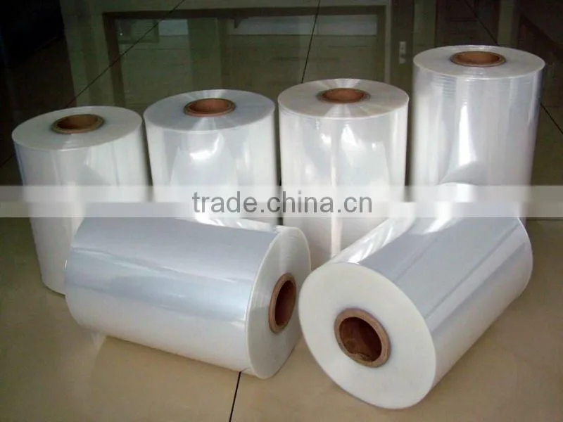 automatic PE film shrink wrapping machine/PE shrinkable film sleeve shrink wrapping machine