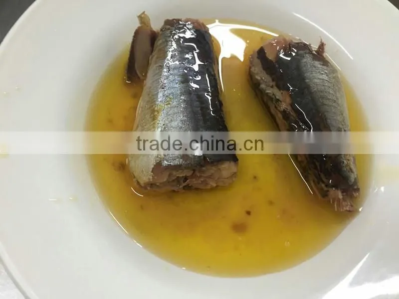 Canned Jack Mackerel in vegetable oil