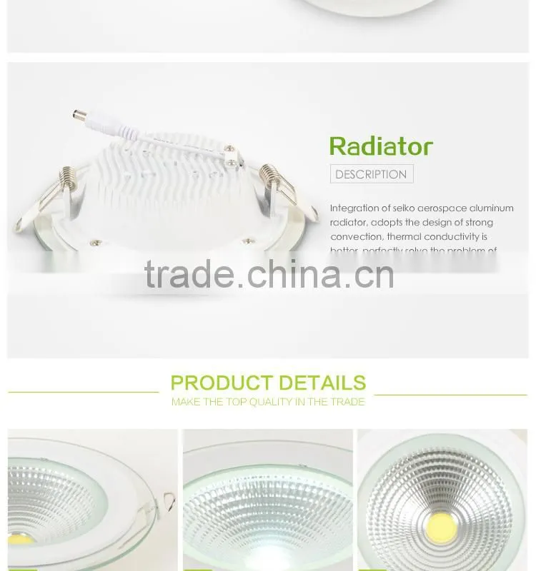 15W china manufacturer cob led down light