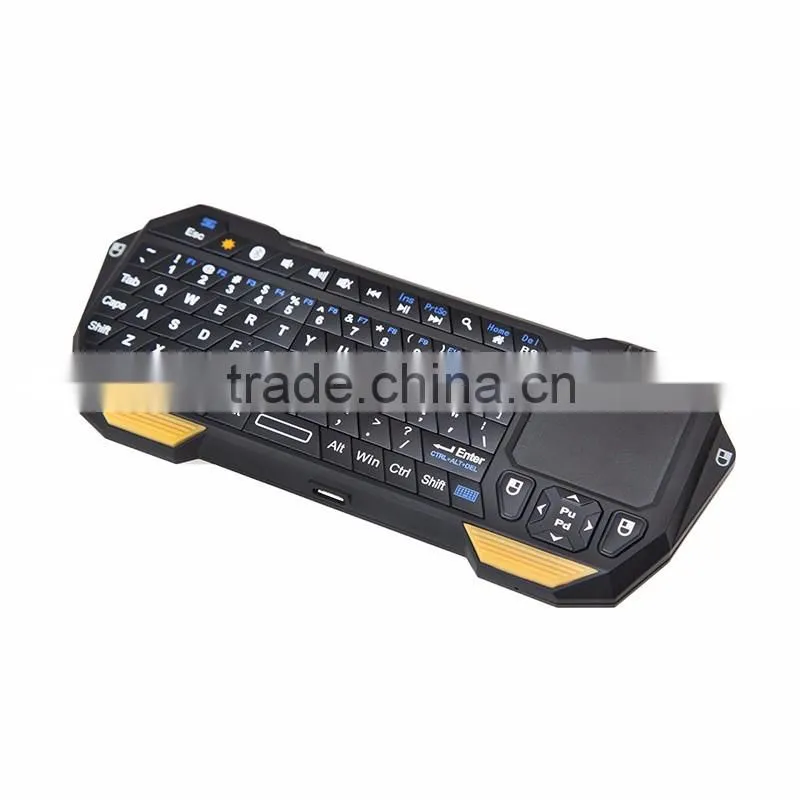 IS11-BT05 Portable Mini Bluetooth Keyboard With Built-in Touchpad for Smartphone Tablet PC Smart TV