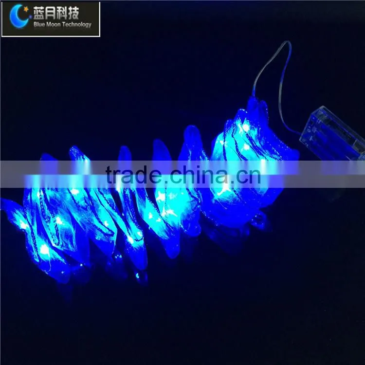 Christmas Silk LED Ribbon Light Strings