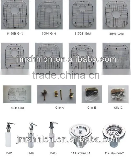 2015 hotsell 30/70 stainless steel kitchen sink