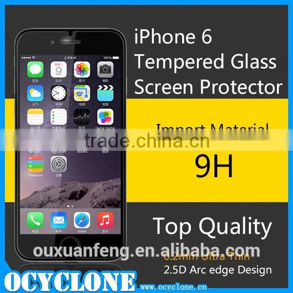 for iphone 6 tempered glass made in china