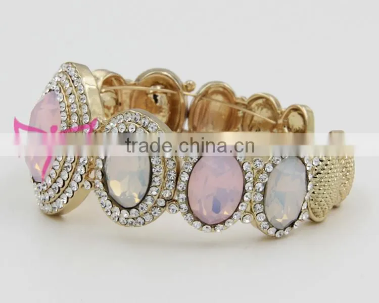 Easam Wedding Decoration Luxury Zinc Alloy luxury jewelry displays sets