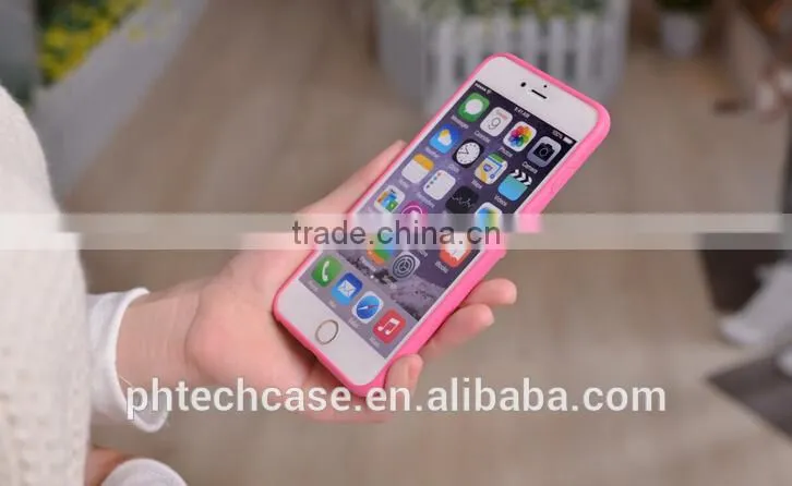 Leather Back cover Case with Card Slot for iphone 6