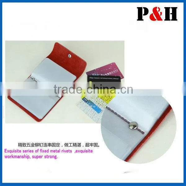 Leather Card Bag for Promotional Gfit Directly from factory