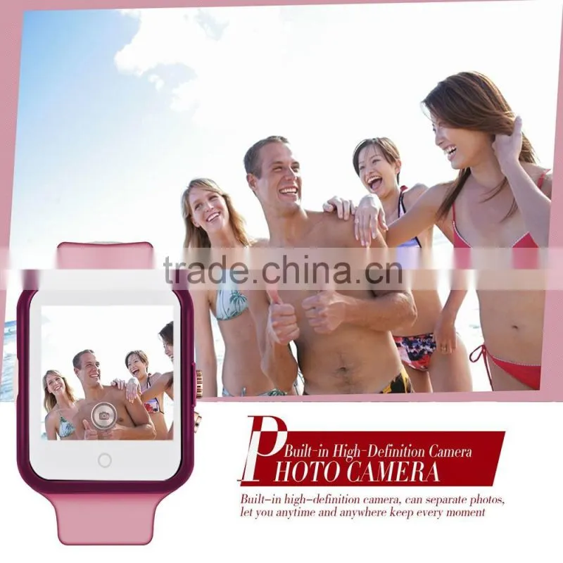 C88 Sync Notifier Support SIM TF Card Camera Smartwatch For IPhone IOS Android For Samsung Sony Xiaomi Smart Bluetooth Watch