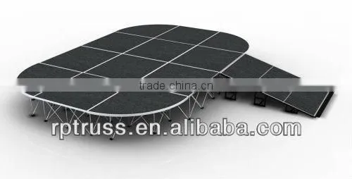Hot-selling creative new mini aluminum truss stage for sale
