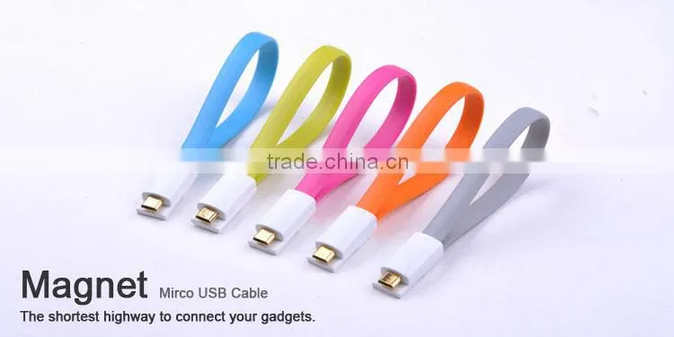 2014 new arrived new style super-speed colored micro USB cable