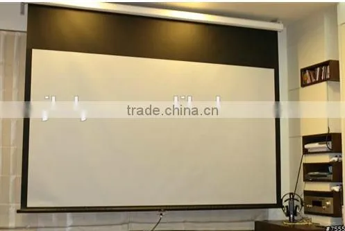 motorized screen/motorized projection screen