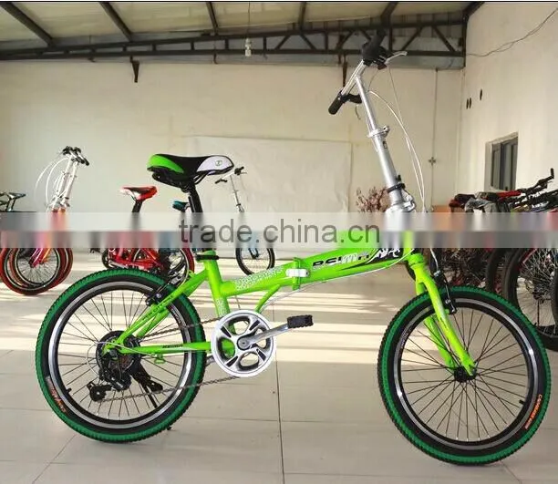 Factory supply aluminum folding bike bicycle/mini folding bike with disc-brake
