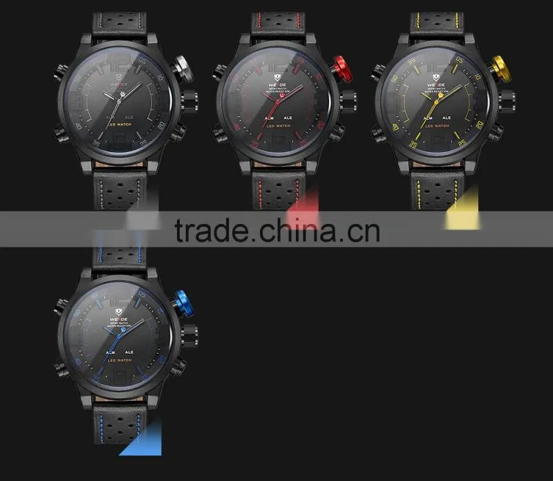 2016 WEIDE Top WH5210B-4C Sports Watch wholesale fashion watch cheap design your own watch Analog watch