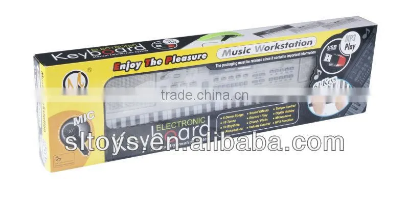 61 keys toy electronic keyboard with microphone MQ816USB