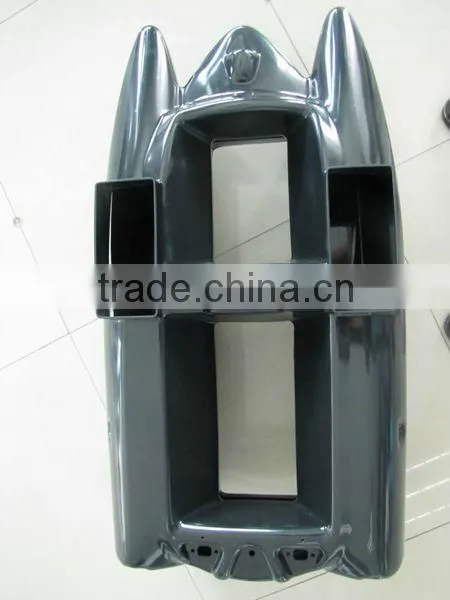 Thermoforming plastic fishing boat