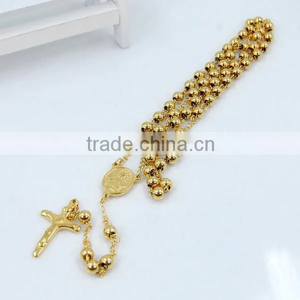 latest custom design 18k gold plated cross pendant