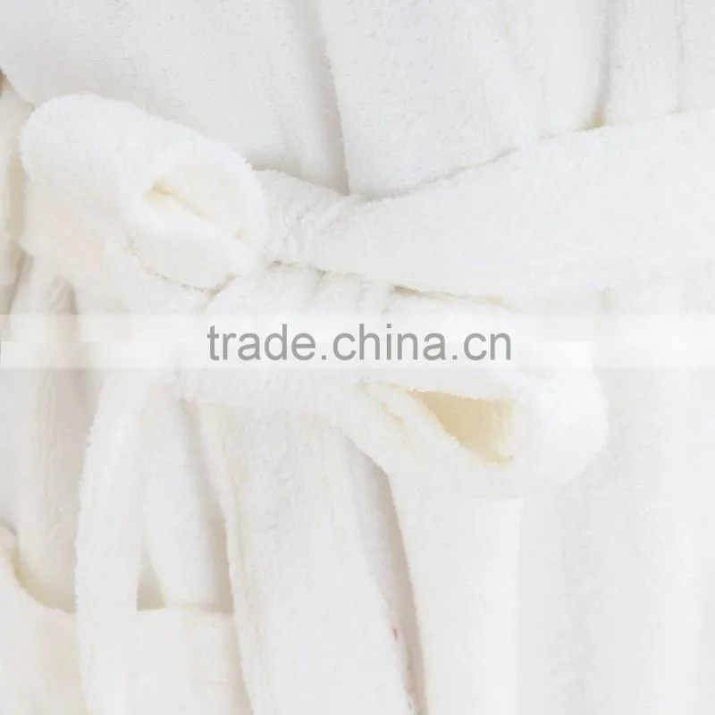 Hot-selling 100% microfiber hotel bathrobe