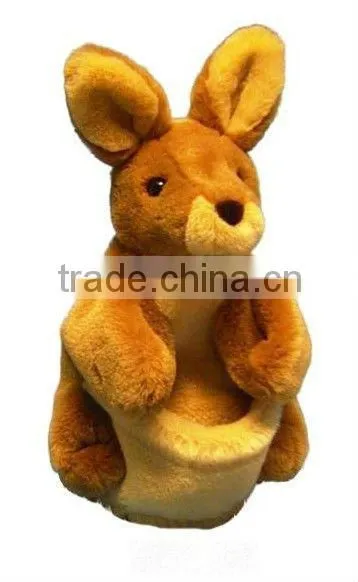 Soft squirrel plush animal hand puppet