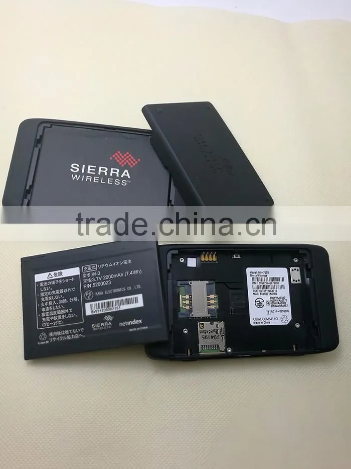 Unlock Wireless Sierra AirCard netindex 760s 4G LTE Modem Router with Sim Card Slot LTE Hotspot Routers