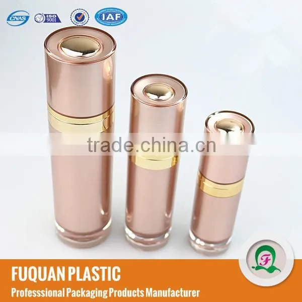 30/50/120ml new cylinder acrylic pump lotion bottle