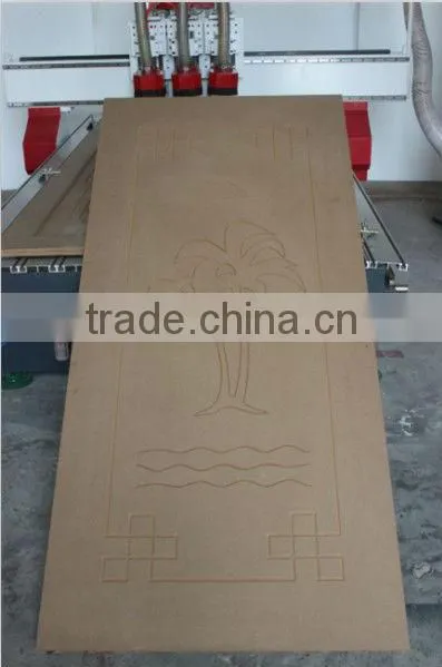 ZK-1325 Air Cylinder ATC CNC Router With 3 Tools Changing 1300*2500*200mm