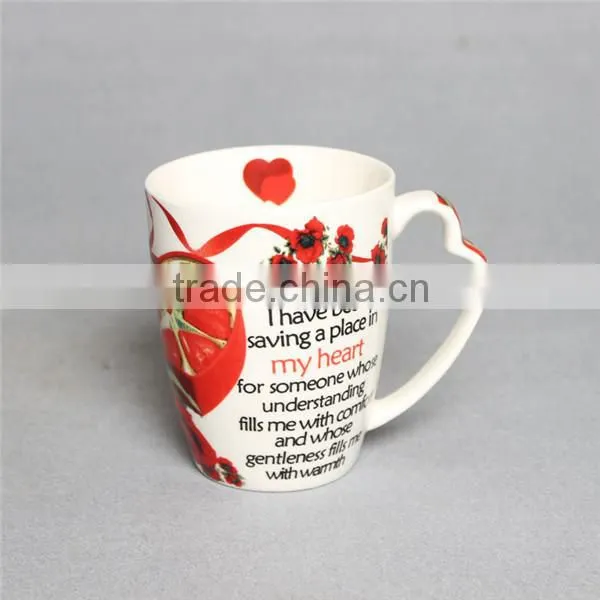 2015 New fine bone china tea cups promotion products